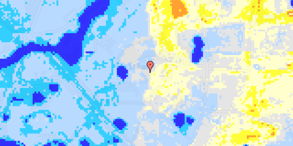 Ekstrem regn på Eltangvej 191