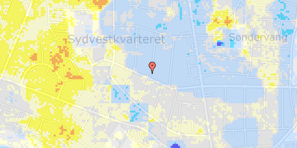 Ekstrem regn på Enev. Sørensens Vej 28, st. tv