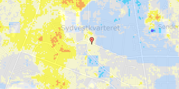 Ekstrem regn på Enev. Sørensens Vej 51