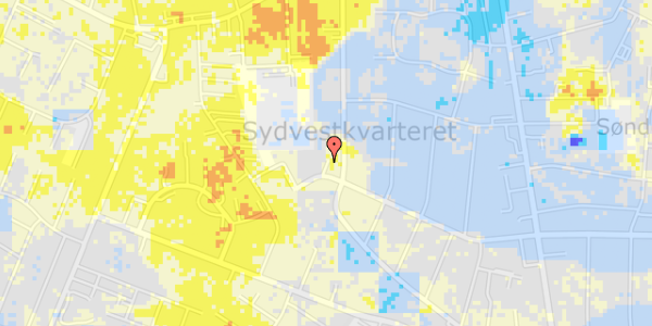 Ekstrem regn på Enev. Sørensens Vej 52