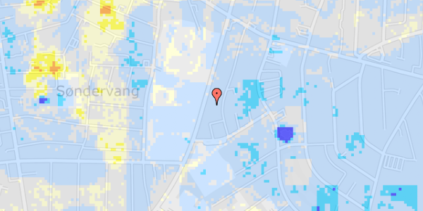 Ekstrem regn på Frederik 7 Vej 34, 1. th