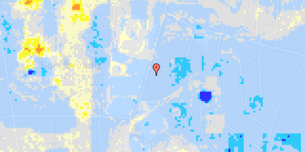 Ekstrem regn på Frederik 7 Vej 34, 2. th