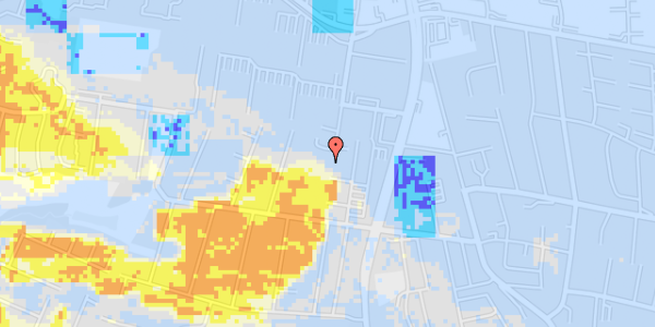 Ekstrem regn på Galgebjergvej 16B