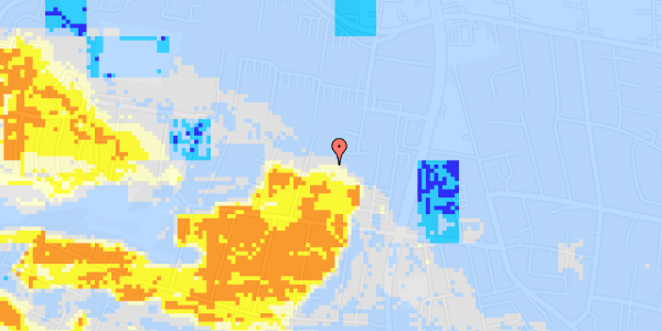 Ekstrem regn på Galgebjergvej 20B