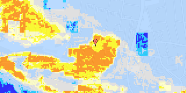 Ekstrem regn på Galgebjergvej 50