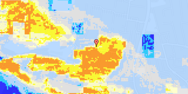 Ekstrem regn på Galgebjergvej 54