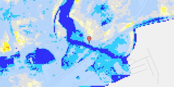 Ekstrem regn på Gl. Kongevej 1