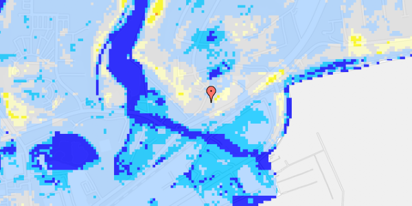 Ekstrem regn på Gl. Kongevej 2