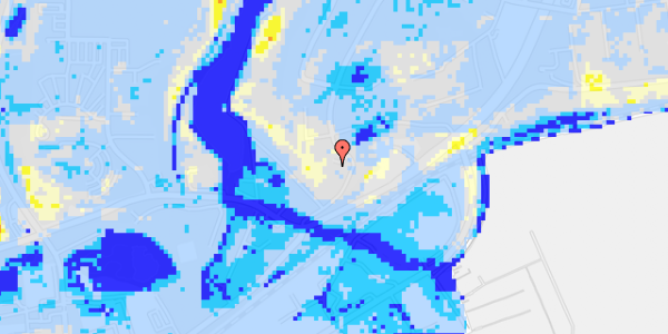 Ekstrem regn på Gl. Kongevej 9F