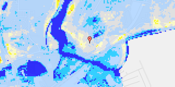 Ekstrem regn på Gl. Kongevej 9K, 1. tv