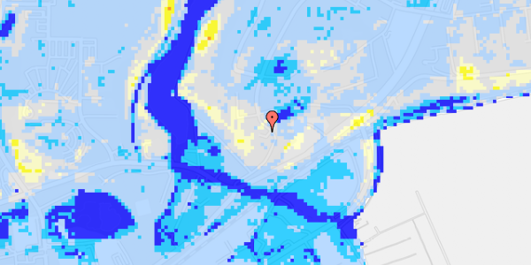 Ekstrem regn på Gl. Kongevej 9L, st. 