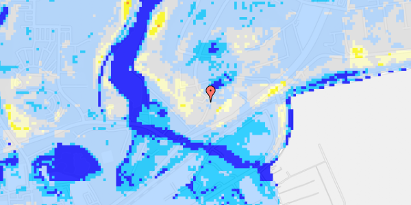 Ekstrem regn på Gl. Kongevej 9N