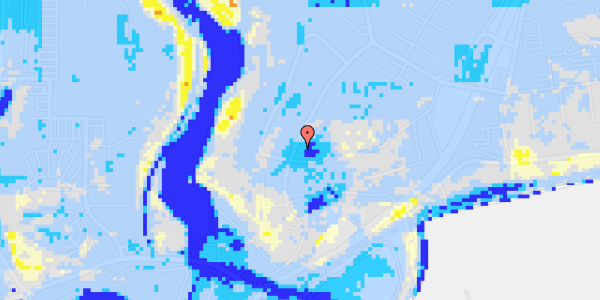 Ekstrem regn på Gl. Kongevej 16