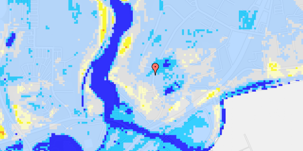 Ekstrem regn på Gl. Kongevej 21