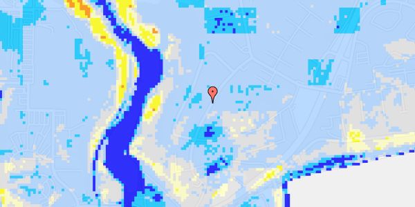 Ekstrem regn på Gl. Kongevej 39