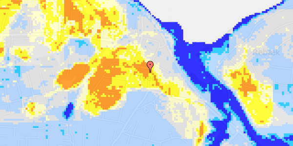 Ekstrem regn på Gl. Tved 18