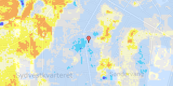 Ekstrem regn på Haderslevvej 91, st. 