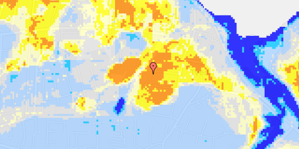 Ekstrem regn på Hegnet 28