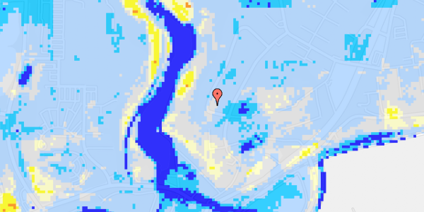 Ekstrem regn på Heimdalsvej 8