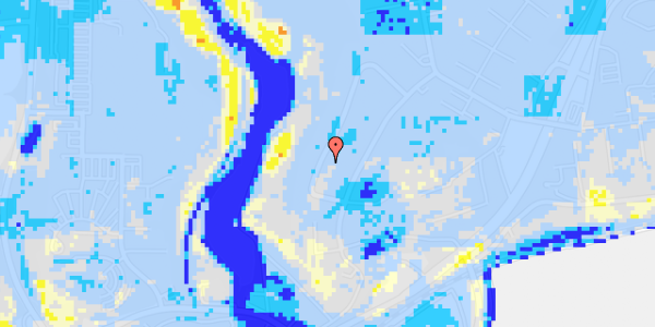 Ekstrem regn på Heimdalsvej 14