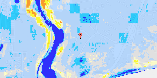 Ekstrem regn på Heimdalsvej 32