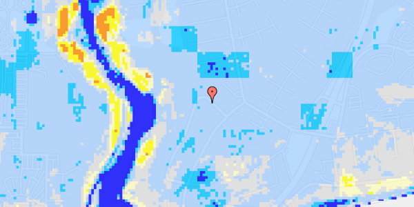 Ekstrem regn på Heimdalsvej 40