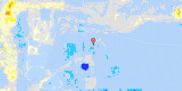 Ekstrem regn på Hertug Abels Vej 16