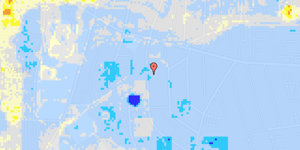 Ekstrem regn på Hertug Abels Vej 19