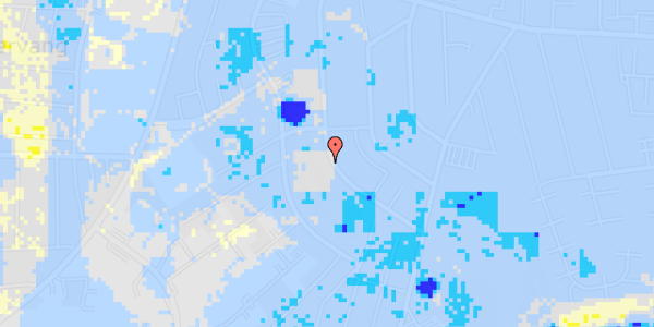 Ekstrem regn på Hertug Abels Vej 50