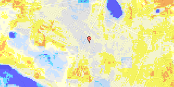 Ekstrem regn på Holbergsvej 91