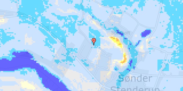 Ekstrem regn på Hundborgvej 29