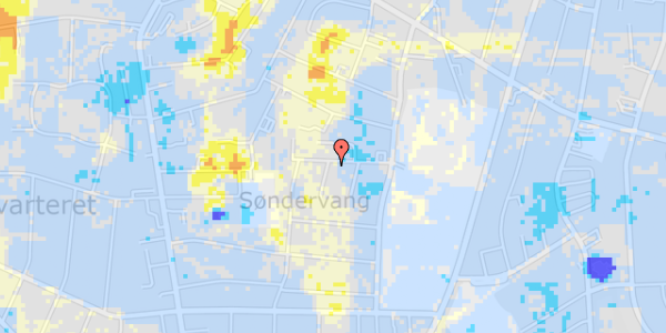 Ekstrem regn på Højervej 1