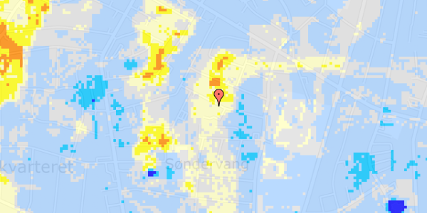 Ekstrem regn på Immanuelsvej 12