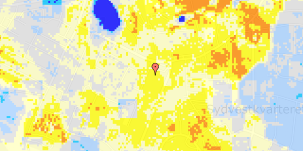 Ekstrem regn på Ingridsvej 7