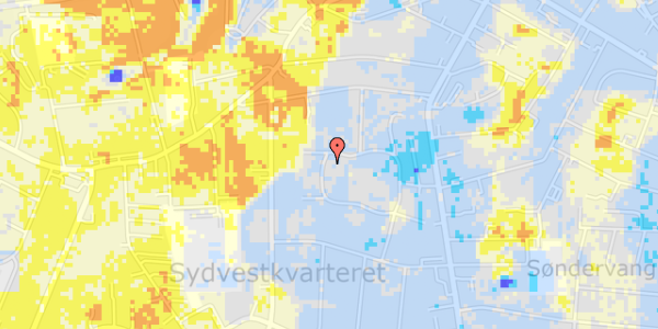 Ekstrem regn på J.L. Hansens Vej 1