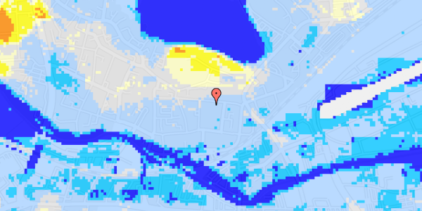 Ekstrem regn på Jernbanegade 18H, 2. tv