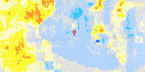 Ekstrem regn på Jovavej 10