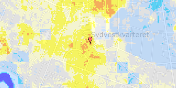 Ekstrem regn på Junghansvej 40, 2. th