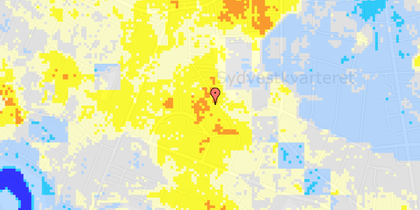 Ekstrem regn på Junghansvej 42, st. th