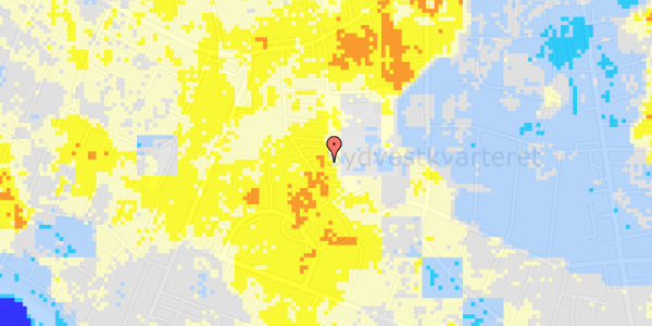 Ekstrem regn på Junghansvej 95