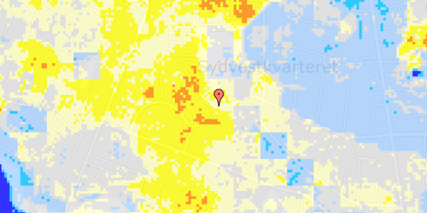 Ekstrem regn på Junghansvej 123