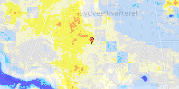 Ekstrem regn på Junghansvej 141