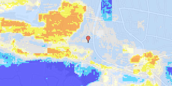 Ekstrem regn på Kastaniealle 3