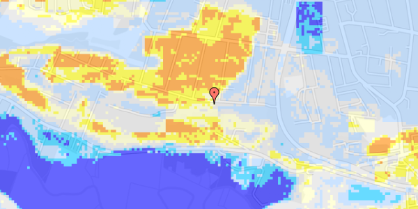 Ekstrem regn på Kastaniealle 23