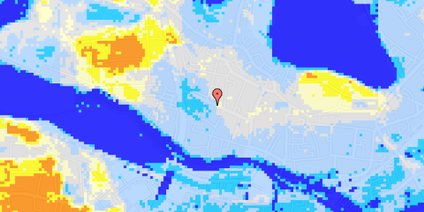 Ekstrem regn på Katrinegade 19, 1. 