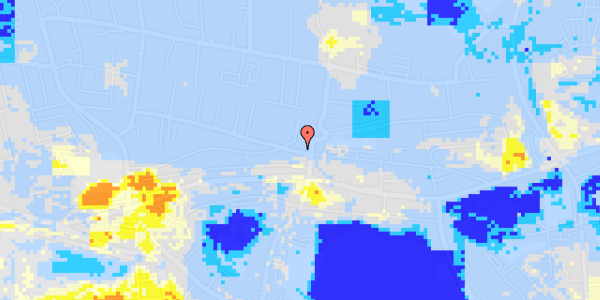 Ekstrem regn på Kikkenborgvej 8