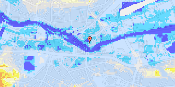 Ekstrem regn på Kongebrogade 15, st. 18