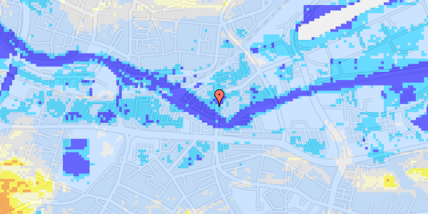 Ekstrem regn på Kongebrogade 22, 1. 