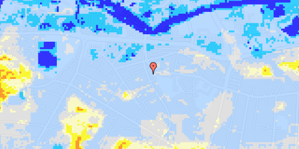 Ekstrem regn på Kongebrogade 41