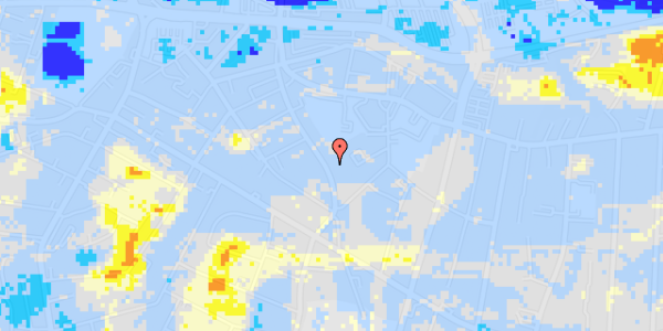 Ekstrem regn på Kongebrogade 71